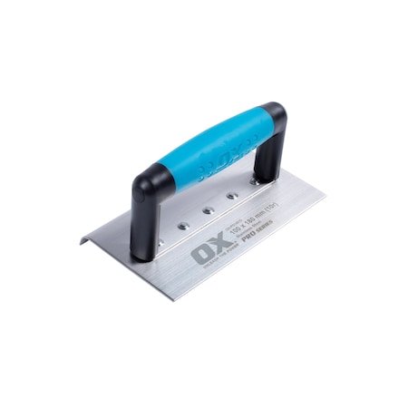 Ox Tools Pro SST Medium Edger - OX Grip, 4" x 7" / 100 mm x 180mm, Radius - 3/8" / 9.5mm OX-P014510